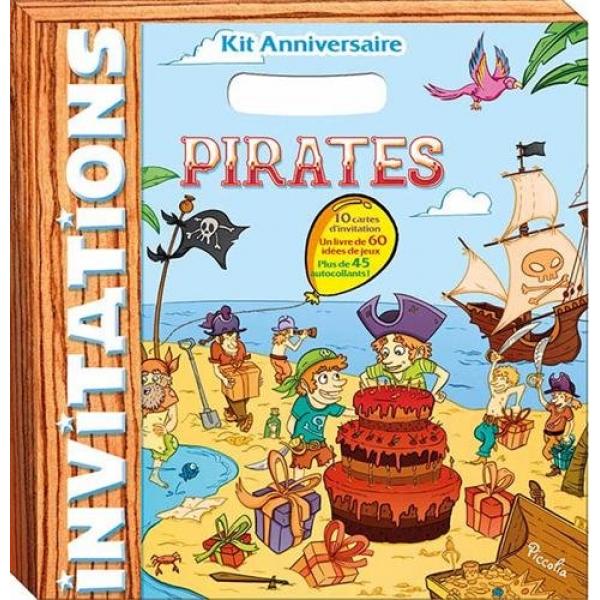 Kit anniversaire pirates pour les garçons