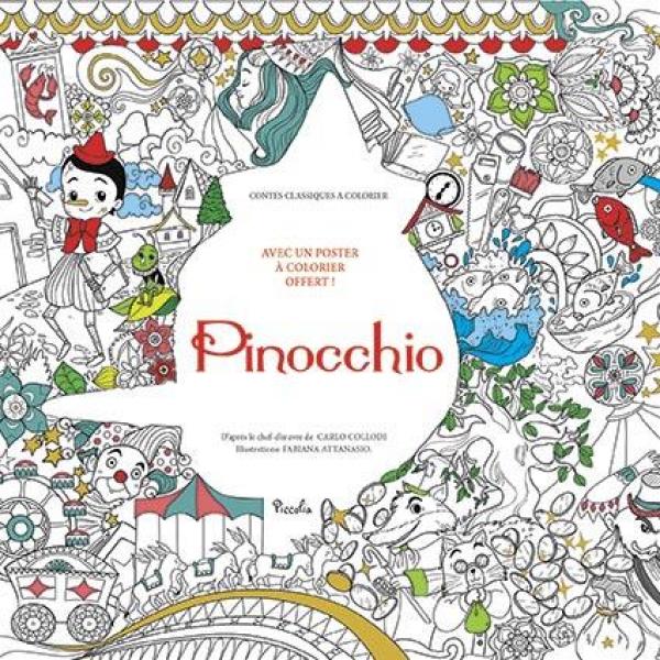 Pinocchio -Contes classiques à colorier