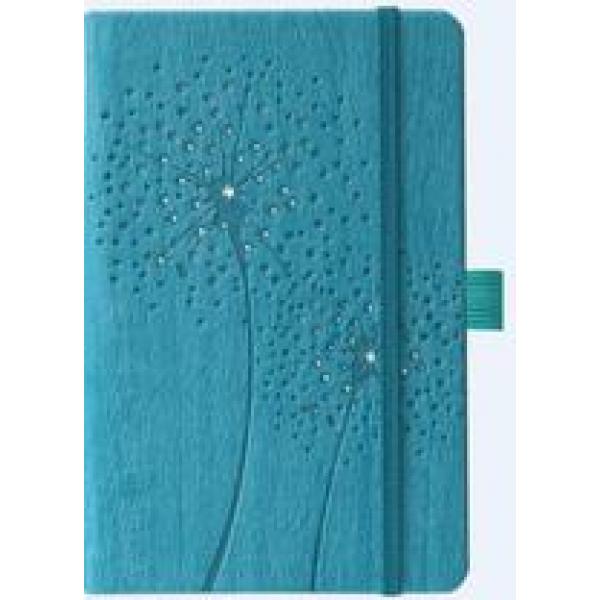 Carnet nature Pissenlits turquois 9X14 cm 