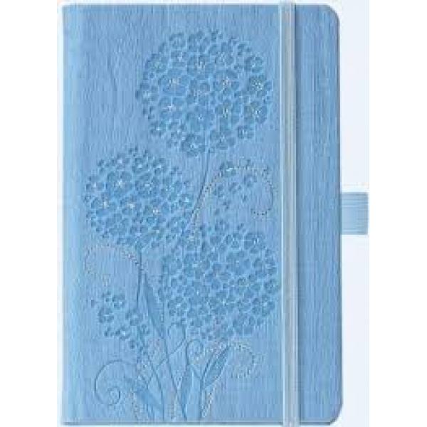 Carnet nature Géranium bleu-ciel 21x13 cm