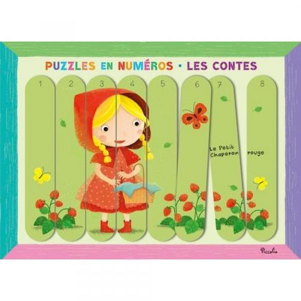 Puzzles en numéros -Les contes