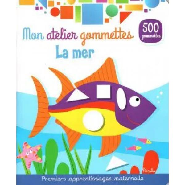 Mon atelier gommettes -La mer