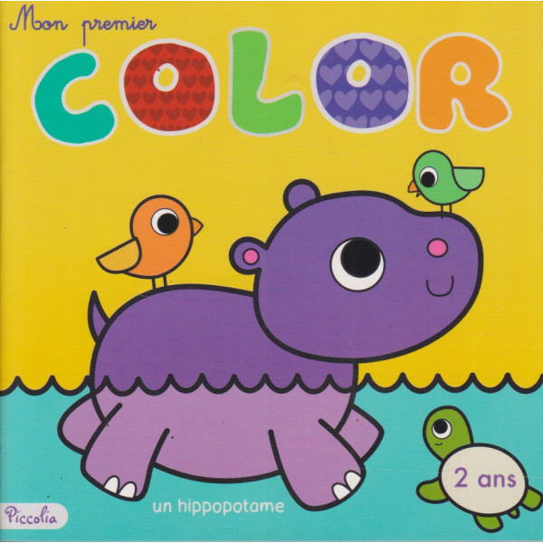 Un Hippopotame - Mon premier color
