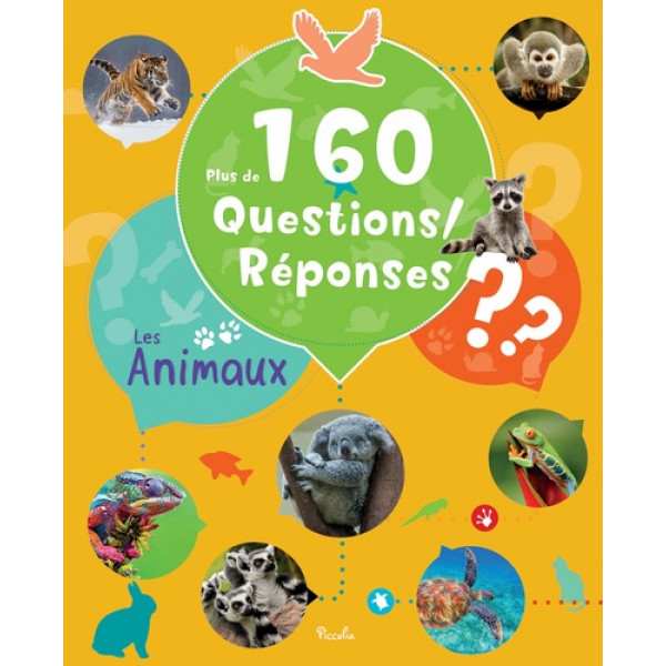 Plus de 160 Questions Réponses -Les animaux