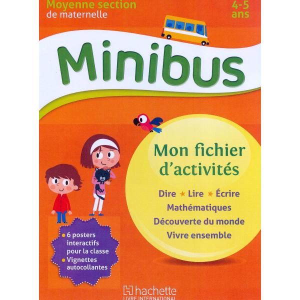 Minibus MS Mon fichier d'activités 2016