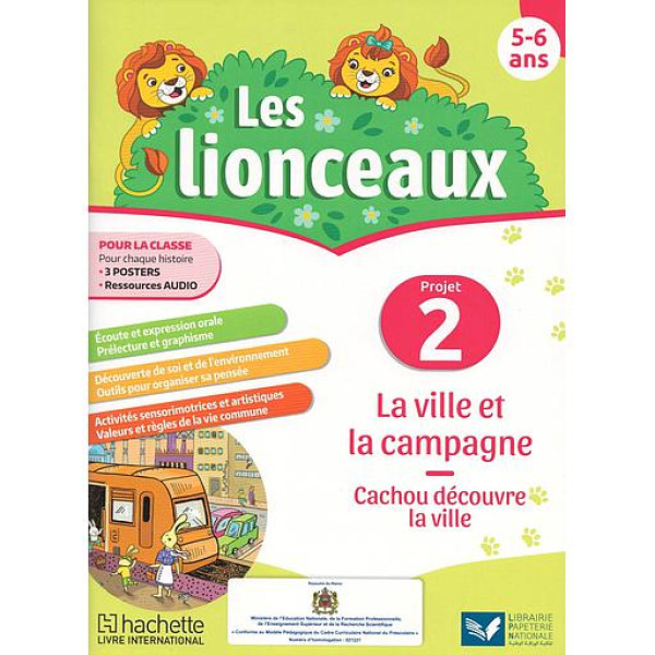 Les lionceaux 5-6 ans projet 2 -La ville et la campagne