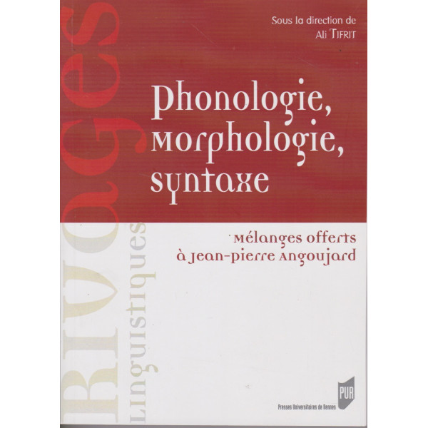Phonologie morphologie syntaxe