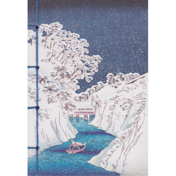 Carnet La neige dans l'estampe japonaise 12*17cm
