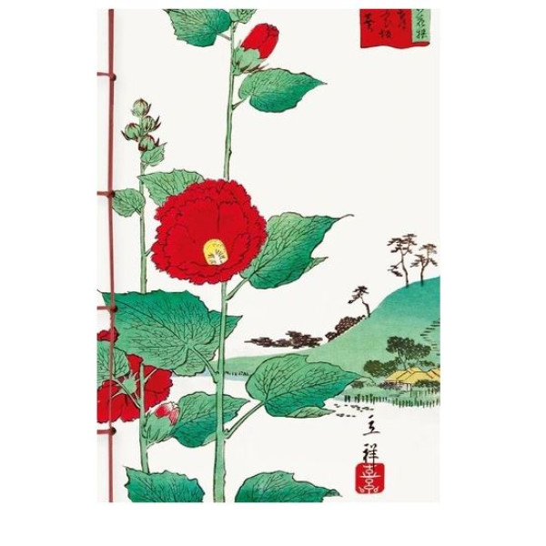 Carnet Rose trémière à Aoizaka