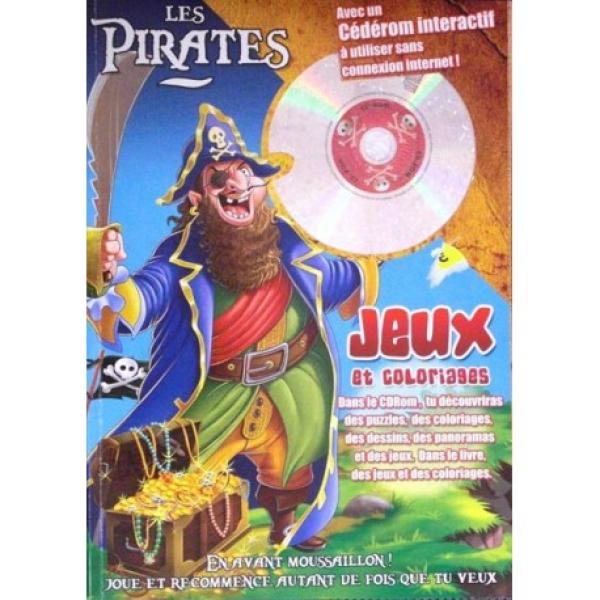 Les pirates jeux et coloriages