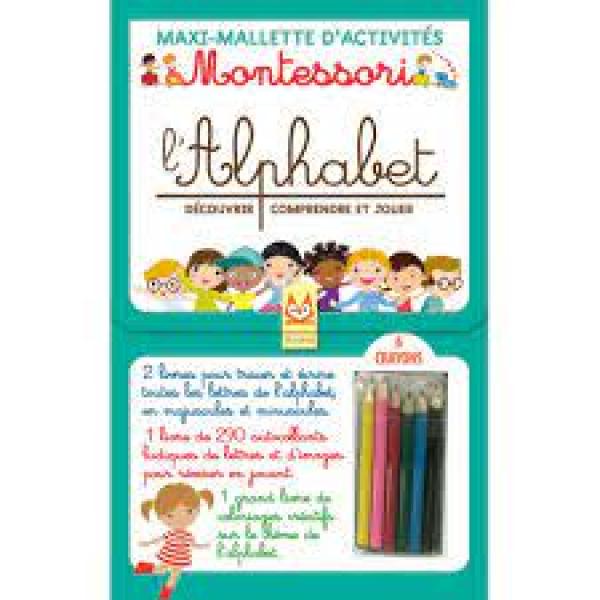 Maxi-Mallette d'activités Montessori -Lalphabet