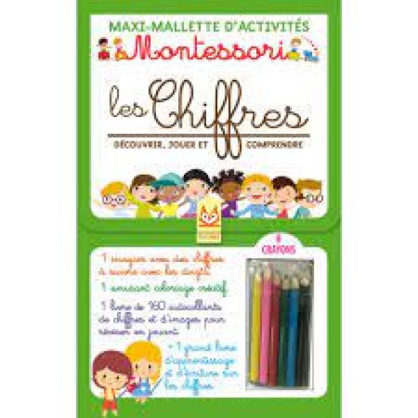 Maxi-Mallette d'activités Montessori -Les chiffres