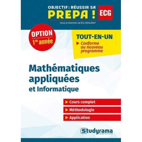 Mathématiques appliquées et Informatique 1re année