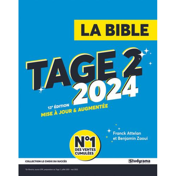 LA BIBLE DU TAGE 2 2024