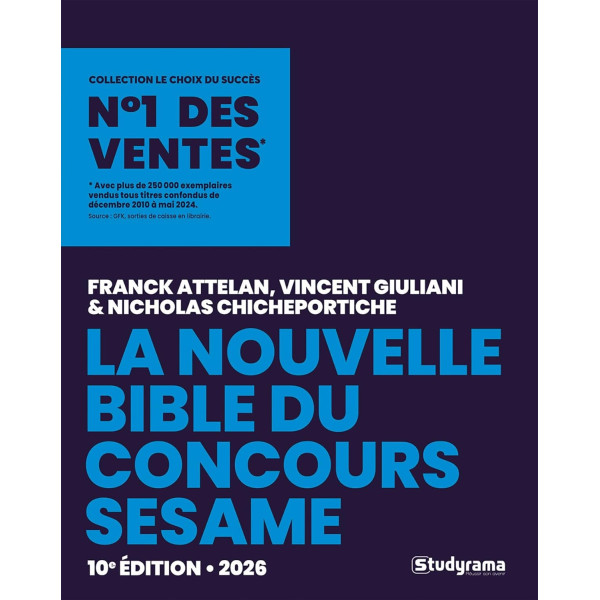 La bible du concours SESAME Edition 2026