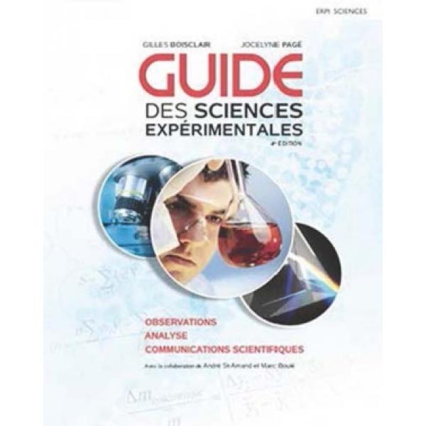 Guide des sciences expérimentales 4ed