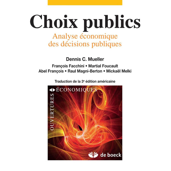 Choix publics : Analyse économique des décisions publiques