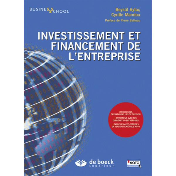 Investissement et financement de l'entreprise