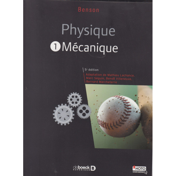 Physique mécanique -Tome 1 5ed