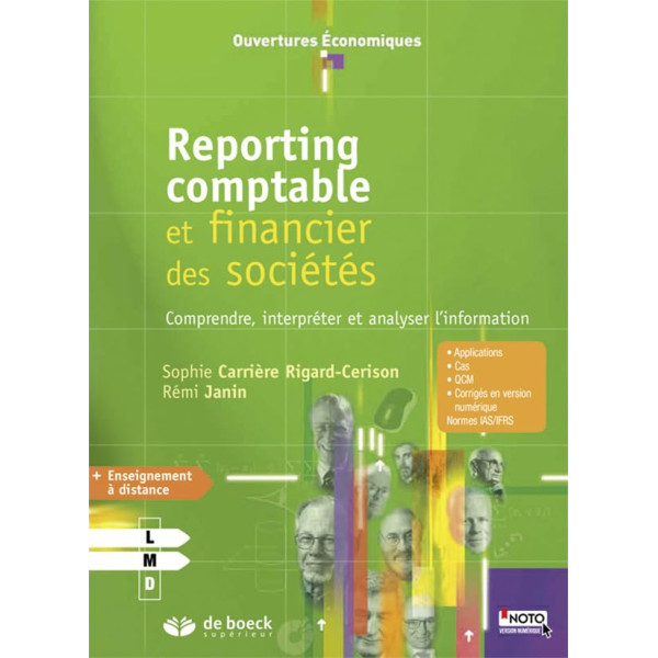 Reporting comptable et financier des sociétés