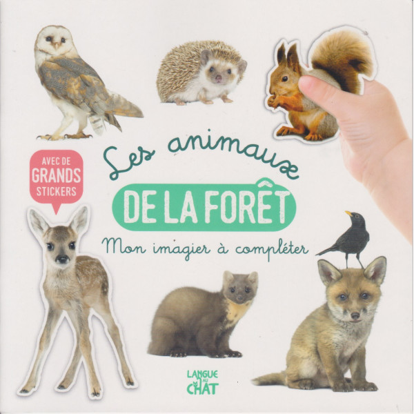 les animaux de la forêt -Mon imagier a compléter