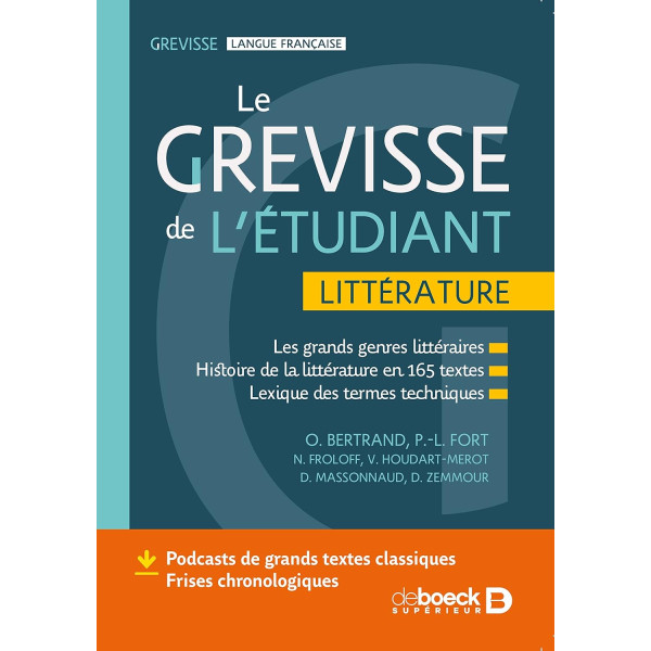 Le Grevisse de l'étudiant Littérature.