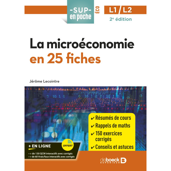 La microéconomie en 25 fiches 2éd