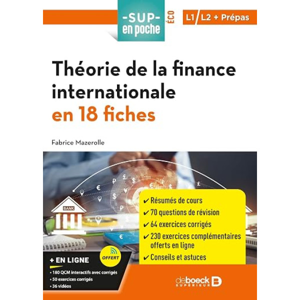 Théorie de la finance internationale en 18 fiches. L1, L2 + Prépas
