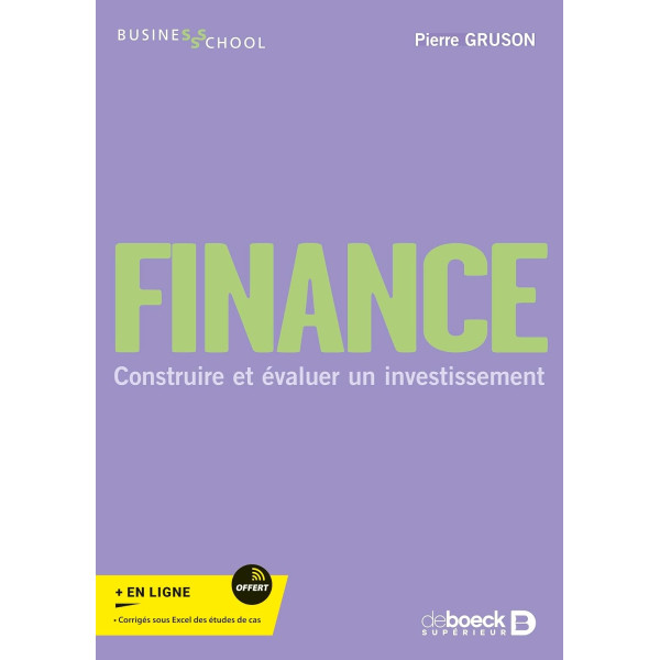 Finance: Construire et évaluer un investissement