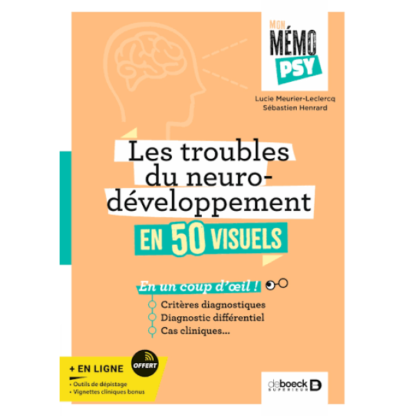 Mon mémo-psy. Les troubles du neurodéveloppement en 50 visuels