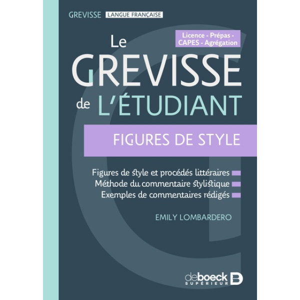 Le Grevisse de l'étudiant . Figures de style
