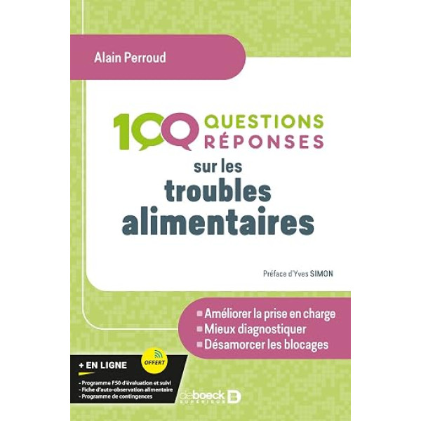 100 QUESTIONS REPONSES TROUBLES ALIMENTAIRES