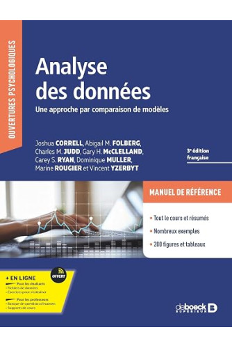 Analyse des données: Une approche par comparaison de modèles Analyse des données: Une approche par comparaison de modèles