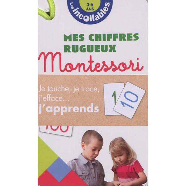 Les incollables -Eventail Montessori chiffres rugueux 3-6Ans