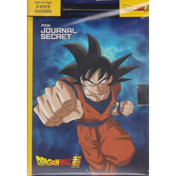 Mon journal secret Dragon Ball Super - Avec un stylo à encre invisible