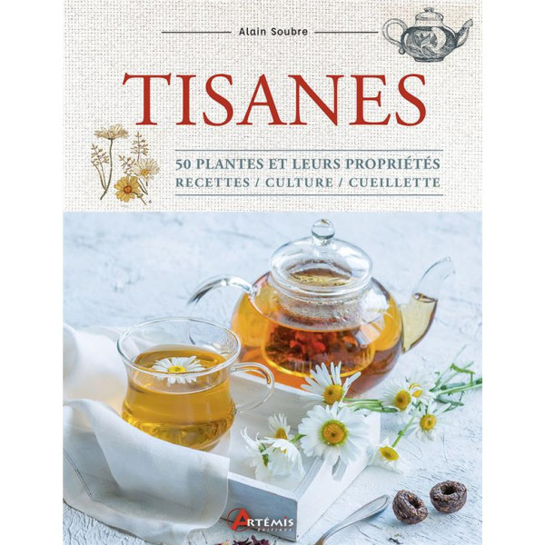 Tisanes - 50 plantes et leurs propriétés recettes culture cueillette