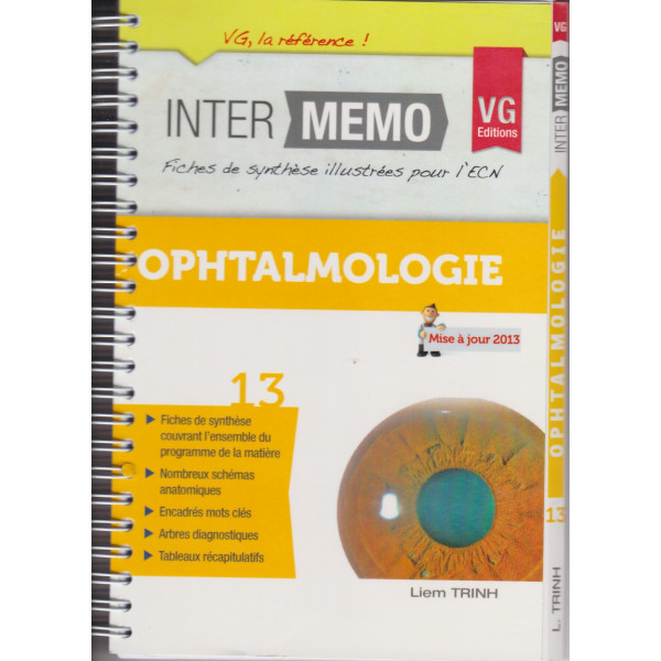 Ophtalmologie -Inter Memo fiches 2013