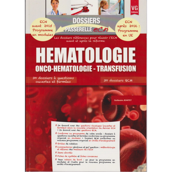 Hematologie onco-hematologie -Dossiers passerelle ecn
