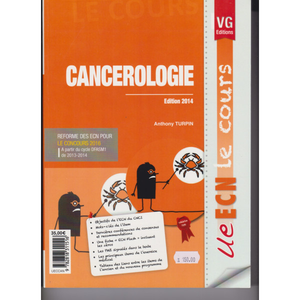 Cancerologie -UE ECN le cours 2014