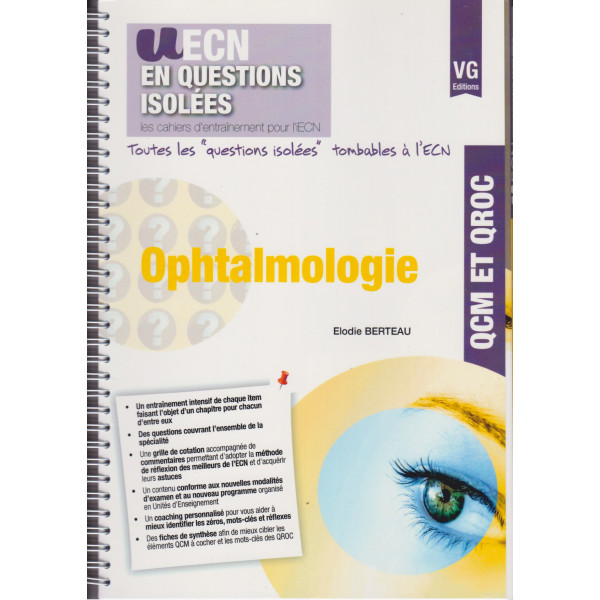 Ophtalmologie -UECN en questions isolées