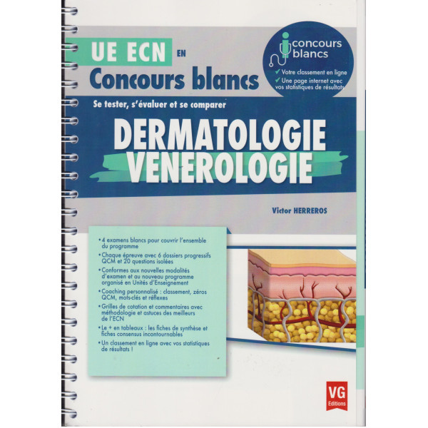 Dermatologie Venerologie -UE ECN en concours blancs