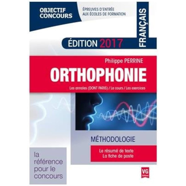 Objectif concours Orthophonie - Méthodologie français