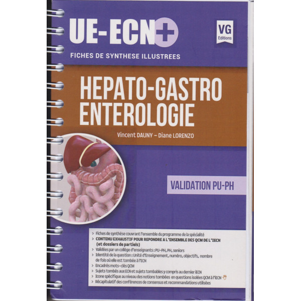 Hepato-Gastro enterologie fiches -UE ECN+