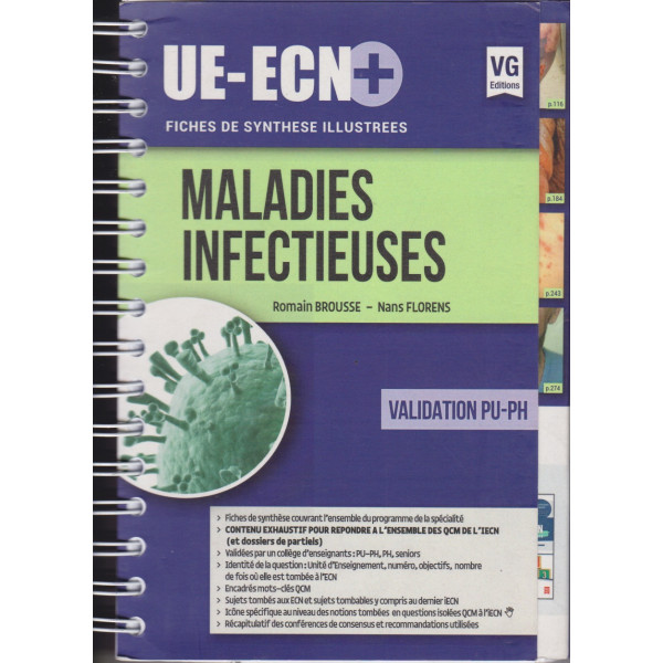Maladies infectueuses Fiches -UE ECN+
