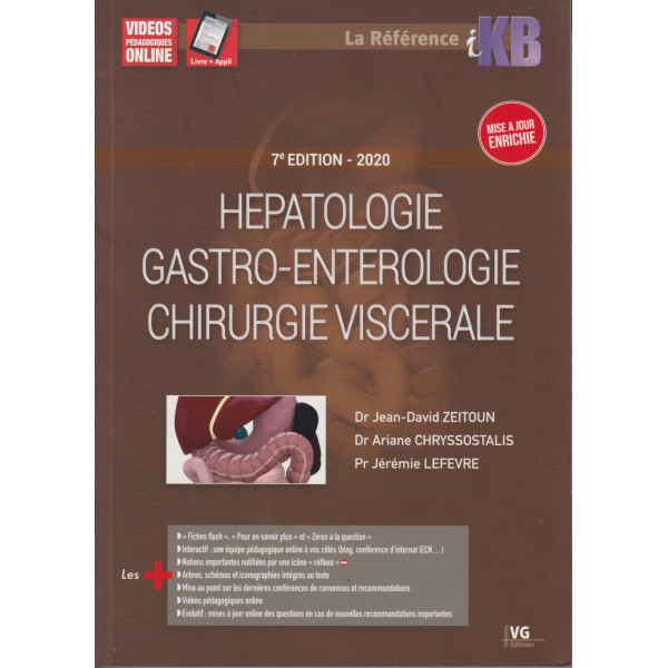 Hépatologie Gastro-Entérologie -iKB 7ed