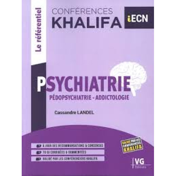 Conférences Khalifa Psychiatrie: Pédopsychiatrie - addictologie 