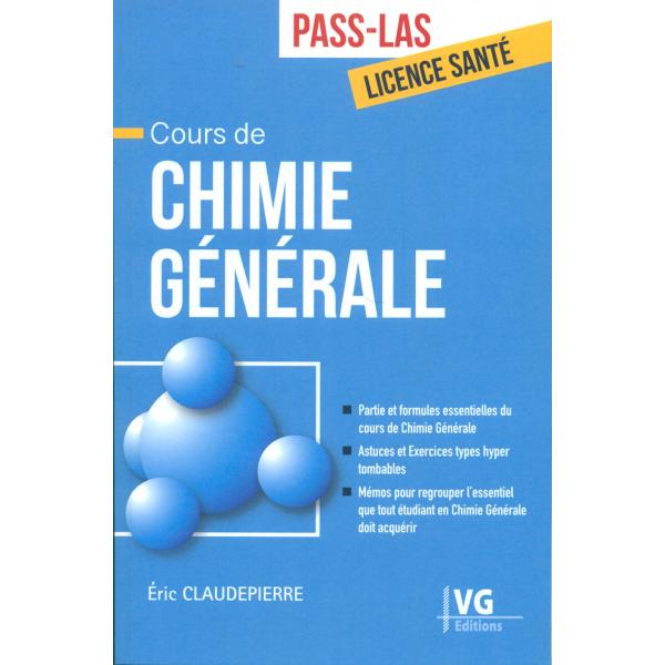 Cours de chimie générale