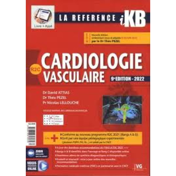 Cardiologie vasculaire: Pack en 2 volumes avec livret de fiches 9E édition 
