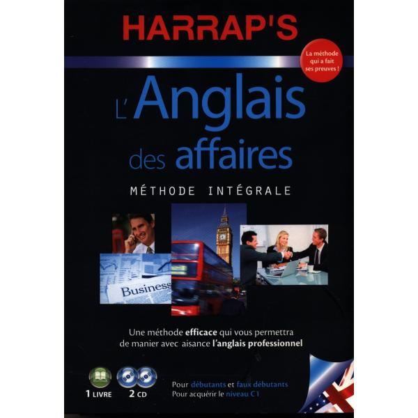 Coffret Harrap's l'Anglais des affaires méthode intégrale + 2 CD