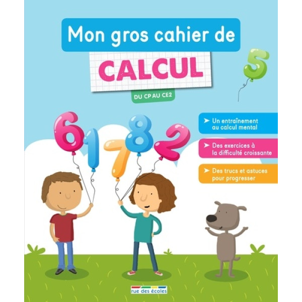 Mon gros cahier de calcul 6-10Ans